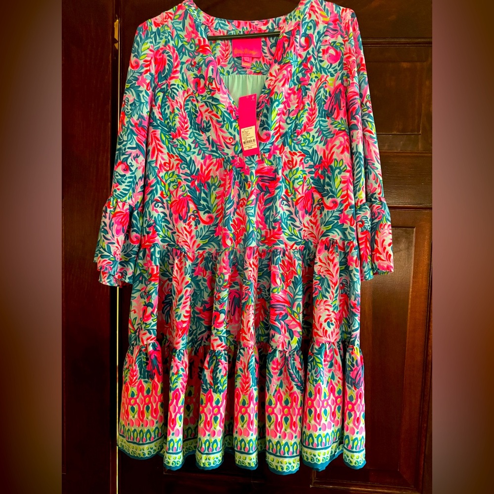 NWT Lilly Pulitzer Flim Flam Gabriel dress size 4
